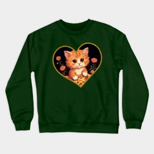 PizzaVsCat Crewneck Sweatshirt